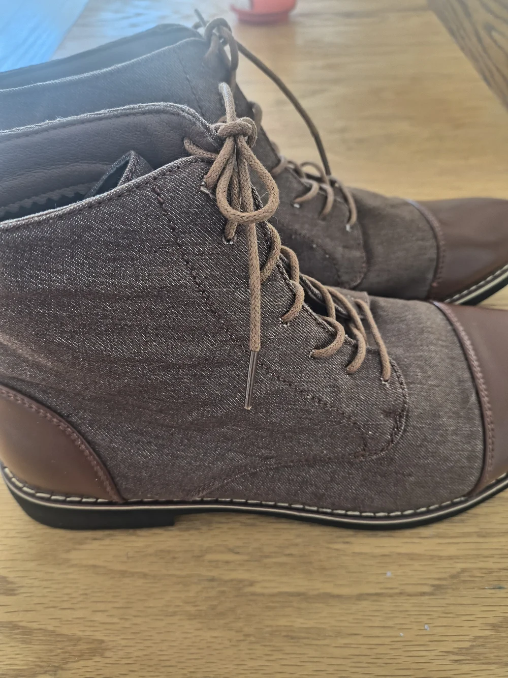 Four Uncles Men's Dress Ankle Boots - Lace-Up